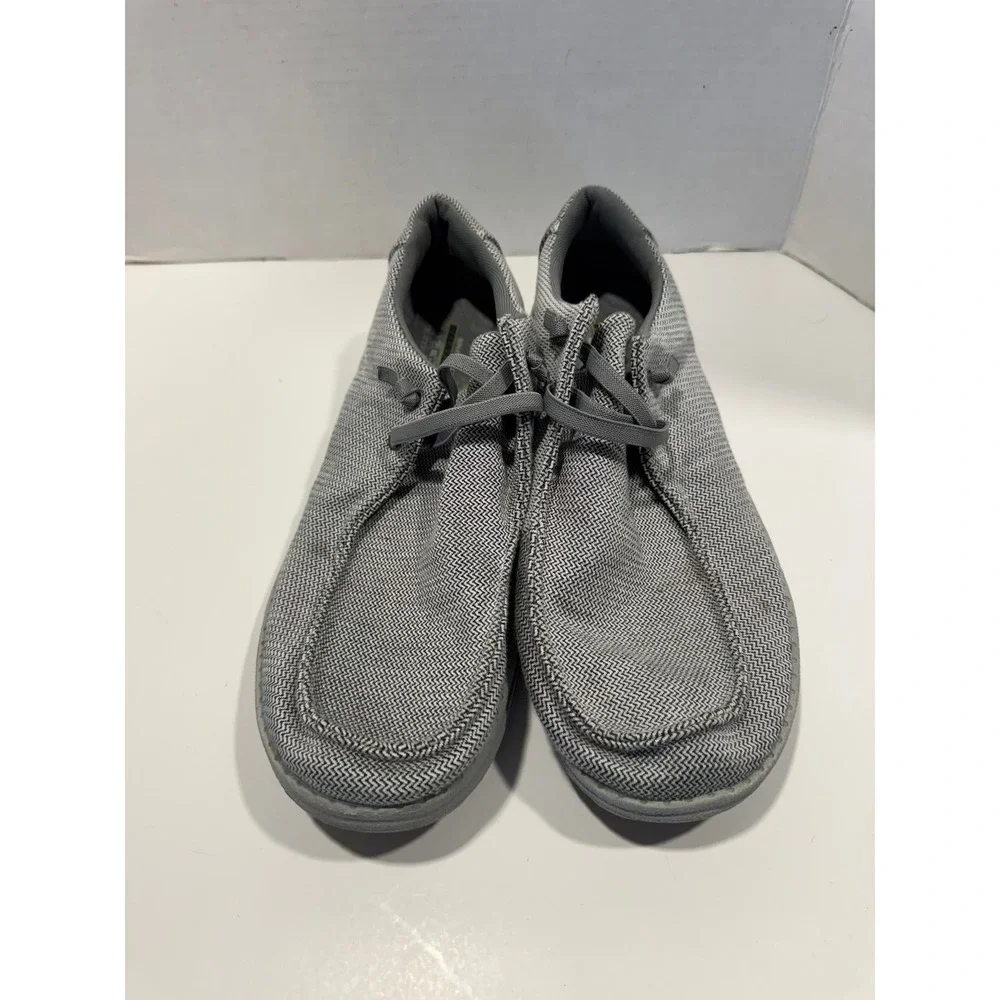 Skechers Relaxed Fit‎ Air-Cooled Memory Foam Loafer 12 Grey Excellent